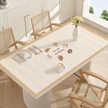 테이블보 인테리어 방수 단열 깔개 컵 직사각형 레스토랑 내열성 받침, 80x140cm, 빵