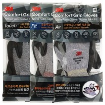 3M 컴포트그립 글로브 (선택) 니트릴폼 다목적 장갑, 글로브 터치_M