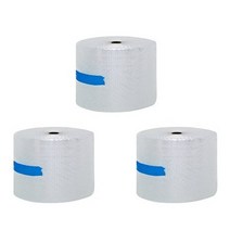 글로제닉 포장 뽁뽁이 33cm x 50m x 0.02mm, 투명, 3개