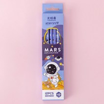 신학기 문구 세트 12 Pcs/box School Cute Stationery Supplies Students Drawing Pencils for child gifts Carto, [01] 2