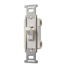 Panasonic 파나소닉 15A 임베디드 텀블러 스위치 (일방적) 흰색 WS5116SW, 1개