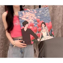 votgl DIY명화그리기 diy 유화그리기 튤립40 x 50 cm, 커플