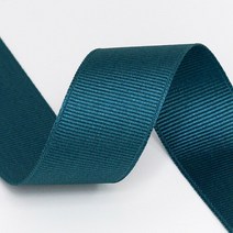 [리밴드] 골지리본 골직 선물포장 리본끈 20mm 45m, B56. 청록