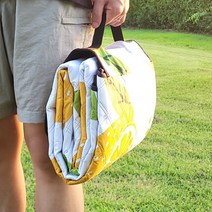 만족트리 야외돗자리 방수돗자리 피크닉돗자리 휴대용 대형, 대형 1.5m 2m, 스카이 블루