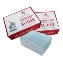 현미경 소모품 유리 슬라이드 글라스 50pcs 만들기과학 과학탐구 연구 학습