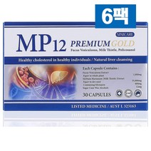 뉴질랜드 시니케어 프리미엄 골드 MP12 폴리코사놀 밀크씨슬 30캡슐 6팩 / SINICARE MP12 PREMIUM GOLD 30Capsules 6pack