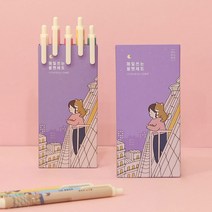 핑크풋 10000 보리매일쓰는볼펜세트 0.38mm 정품