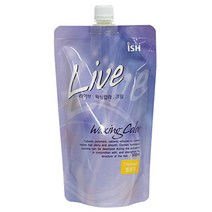 아이쉬코리아 라이브 왁싱 칼라 크림 500ml 헤어코팅, 라이트브라운