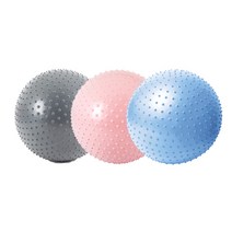 마사지짐볼 65cm 필라테스 요가 스트레칭, 실버