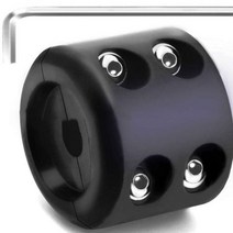 atv부품 4륜바이크부품ATV UTV 윈치 케이블 훅 스토퍼 고무 마운트 스톱 로프 라인 세이버 용 액세서리, Black