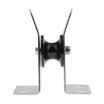 닻줄 앵커 로프 낚시용 배 요트 고무보트 투명카약 풍닻 보트고무보트 공기주입보트 실 적인 활 롤러 6 인치 고정 등급 316 스테인레스 스틸, 한개옵션0