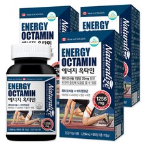 건강을더하다 에너지 옥타민 옥타코사놀 지구력증진 비타민B, 270정, 1600mg