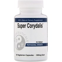 Balanceuticals 밸런스유티컬 슈퍼 코리달리스 현호색 추출물 Super Corydalis 500mg 60베지캡슐
