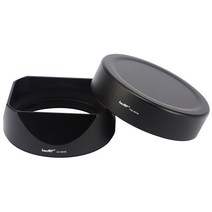 후지필름 Haoge LH-35VB 카메라 렌즈 후드 메탈 스퀘어 베 요넷 후지 필름 후지 XF35mm F2 R WR XF23mmF2 R, 한개옵션0