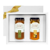 청키 수제청 선물세트 2구 레몬청 자몽청 딸기청 패션후르츠청 석류청 생강청 사과청 설 추석 명절 선물 수제 과일청, 해피가든