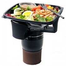 차아네 멀티컵홀더 정품 차량용 와이드 시즌2 포굿드라이브, 블랙