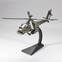 모형헬리콥터 다이캐스트 새로운 미국 아-64 Apache 유틸리티 합금 헬리콥터 비행기 모델 시뮬레이션 금속, 01 With foam box