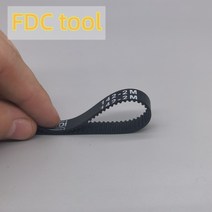 타이밍풀리 2MGT 동기 밍 벨트 피치 길이 140 너비 6mm 고무 폐쇄, 06 8mm_08 2M-160mm_01 1 개