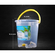 어항 환수통 수조 수족관 어항 물갈이 청소, 6L