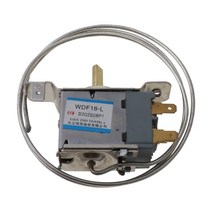 에어컨 냉매 가스 충전기 자동차 1Pc 새로운 냉장고 부품 WDF18-L 온도 조절기 250V 가정용 금속 컨트롤러, 한개옵션0