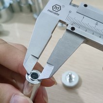 저스트업 가죽공예 공구 2피스 펀칭 구멍 도구 7 크기 펀치 리벳 스냅 버튼 세터 다이 기본 가죽 공예 작업 DIY, [04] No-300 5mm
