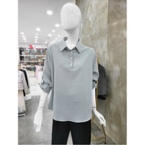 [W몰 무자크] MN2WBL01소매편한 블라우스