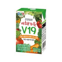 정식품 건강담은 야채가득 야채즙 V19, 145ml, 45팩
