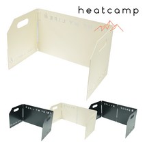 히트캠프 감성캠핑 가스버너바람막이, 블랙 L (50X25X25cm)