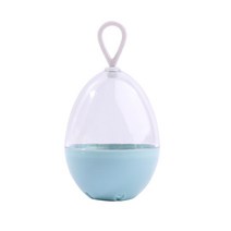 퍼프 보관함 메이크업 기름종이 마사지볼 헤어쿠션 면포 스펀지 쿠션 화장스 펀지 파운데이션 물광 파우치 스폰지 해면 화장솜 액세서리 샤워볼 탈지면 화장품 엠보 브러시 패드(블루)