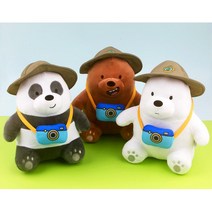 등산 산악회 동호회 기념품 귀여운 동물인형 부들부들, 아이스베어