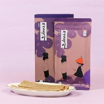 [1+1]제주사월 쫀득이 오메기맛 쫀드기 제주도 특산품 사무실 캠핑간식, 오메기 쫀득이x2box