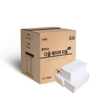 유일실업 다울 페이퍼타올 2겹 2000매, 100매, 20개