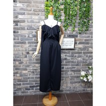 퐁당 / 프릴 라인 끈나시 팬츠 투피스 세트