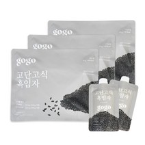 고단고식 단백질쉐이크 흑임자 3세트 45g x 21개, 315g, 3개