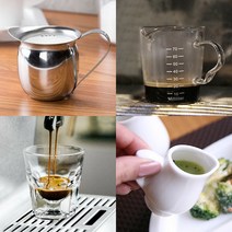 에스프레소 샷잔 글라스 크리머 모음, 01.스텐 벨크리머 2oz, 1개