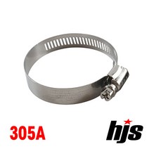 국산 올스텐 밴드 305A / 볼트 sus 304 스텐 호스 서스 반도 밴드 조임쇠 클램프, 1개