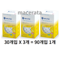 애니가드 프리비 어린이 마스크 소형, 90개입, 1개