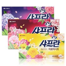 샤프란 뽑아쓰는 섬유티슈 30매, 샤프란 코튼블로섬, 상세페이지 참조