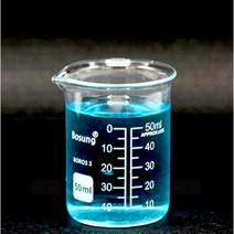 비이커 50ml 경질1급 내열강화 비커/과학 실험 키트 교구 도구 만들기