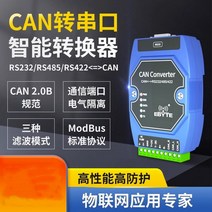 CAN to RS485/232 변환기 게이트웨이 직렬 통신 모듈 양방향 투명 버스