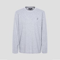 빈폴 23SS[BC3141E023][ESSENTIAL] 베이직 라운드넥 티셔츠 - 그레이