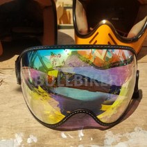 오토바이 헬멧BULLBIKER 오토바이 헬멧 버블 바이저 렌즈 고글 벨 모토 3/로얄/SHOEI P-ZERO/심슨 레트로, 07 M003-REVO