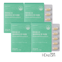 여에스더 멀티비타민 앤 미네랄 비타민 무부형제 HD 에스더 종합비타민, 여에스더 멀티비타민  800mg 90정 4개