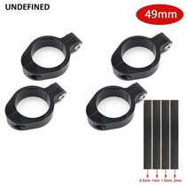 오토바이 헤드 라이트 브래킷 마운트 클램프 CNC 포크 튜브 홀더 지원 할리 카페 레이서 헬기 Bobber 자전, 08 fit 45-49mm