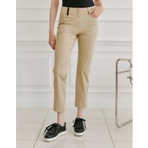 닥스 골프 베이지 솔리드 기본 팬츠DNPA2B901I2