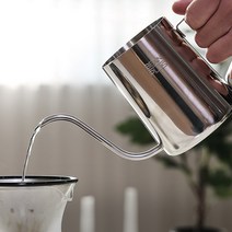 빈플러스 스테인리스 드립포트 핸드드립 주전자 700ml, 1개