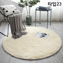 원형 미니 러그 방바닥매트 아이방 여아방 드레스룸러그 23종