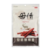 아수쿠 반려동물 모정 져키 120g, 사슴고기, 5개입