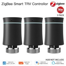 Moeshouse trv zigbee 3.0 tuya 새로운 라디에이터 액추에이터 밸브 스마트 프로그래밍 가능 온도 조절기 온도 히터 alexa 음성 제어, 협력사, 옵션 6
