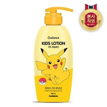 LG생활건강 베비언스 포켓몬 키즈 보습로션 피카츄 380ML